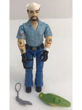 Vintage 1985 Gi Joe Shipwreck Action Figure ARAH Near Complete NEW O-Ring
